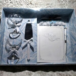 Vintage 25th anniversary gift set, vintage, never used